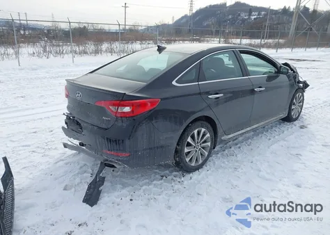 2017 Hyundai Sonata Sport из США, поврежденный, VIN 5NPE34AF3HH527679
